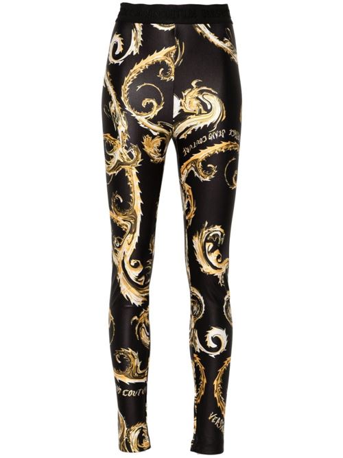 Leggings donna barocco Versace jeans Couture | 77HAC101JS360G89